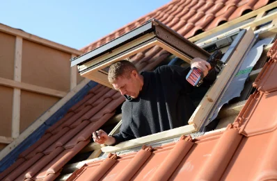 Pose de fenêtres de toit Velux à Barmainville
